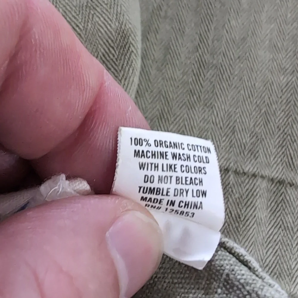 Taylor Stitch Olive Green Lightweight Shirt Jacket - Picture 10 of 10